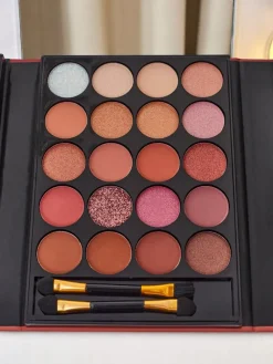 Sale ANYLADY Kompaktowa paletka do makijażu - cienie, konturowanie, usta- 32 odcienie Oczy