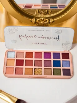 New ANYLADY Paletka 21 cieni do powiek z brokatem i matem Glamour Color&Nude Oczy