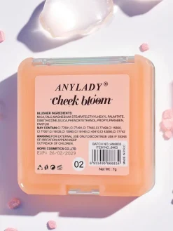Clearance ANYLADY Prasowany róż do policzków kolor Secret Sun Twarz