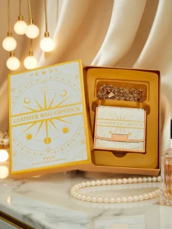 Hot Aphrodite Aurora Luxe — Eleganckie Skorzane Etui z Trio Pomadek 2,5/10ml Amalfi Usta