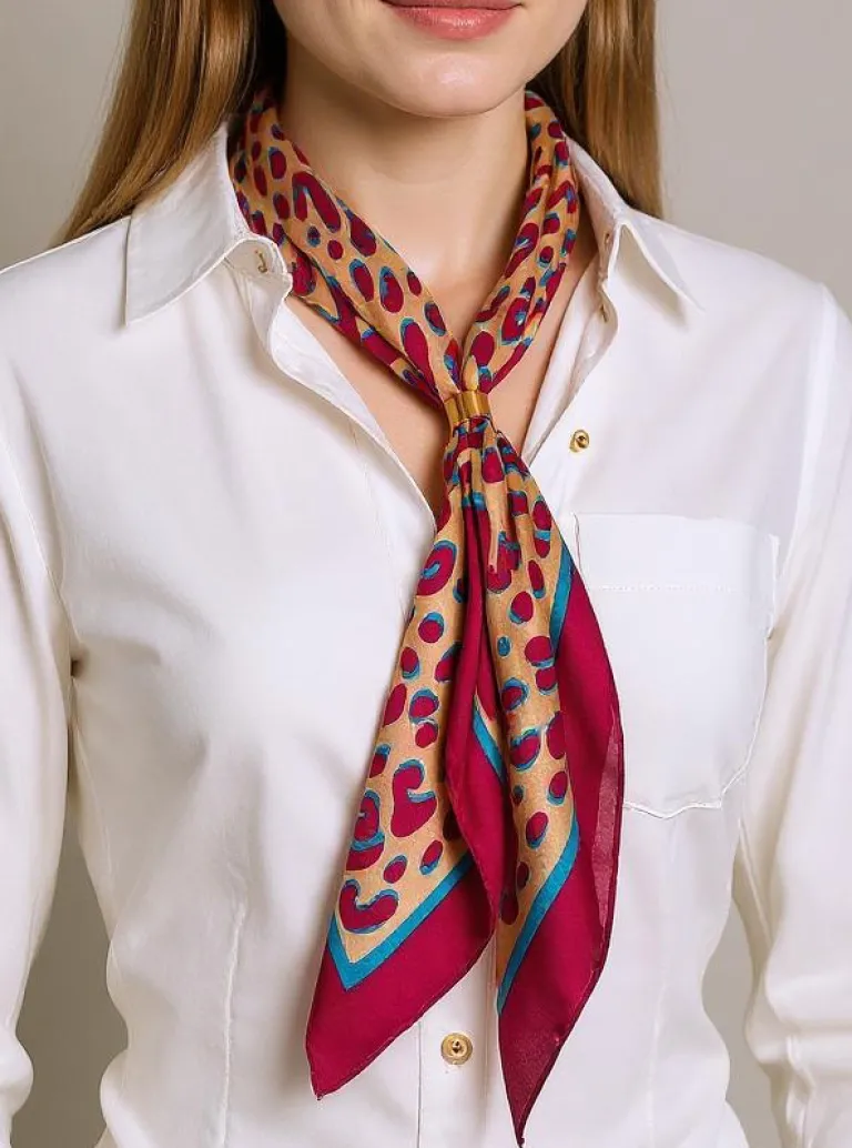 Hot Apollonia Szalik Damski z Modnym Wzorem – 100% Poliester Eleganza Damskie Chusty / Apaszki / Szaliki