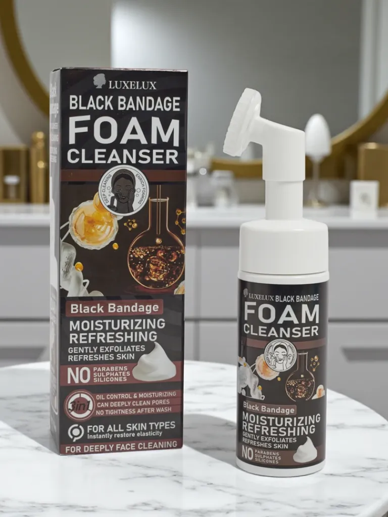 Aurelia Black Bandage Pianka do Mycia Twarzy 150 ml - Nawilzajaca Twarz