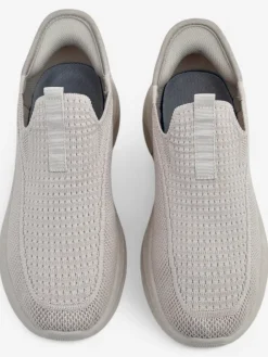 Sale Aurelia Comfort Beżowe Slip On Damskie Buty z Tkaniny Na Płaskim Obcasie Damskie Ugc|Bieganie, Ćwiczenia I Trening