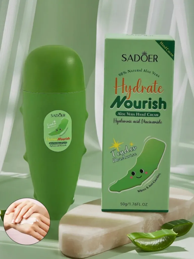 Online Aurelia Hydratia - Krem do rąk Aloe Vera z niacynamidem i kwasem hialuronowym 50g Dłonie