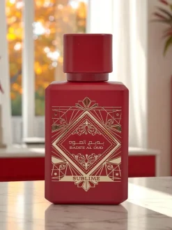 Aurora Sublime Badee Al Oud 50 ml - Orientalne perfumy w czerwonym flakonie Męskie Zapachy Męskie