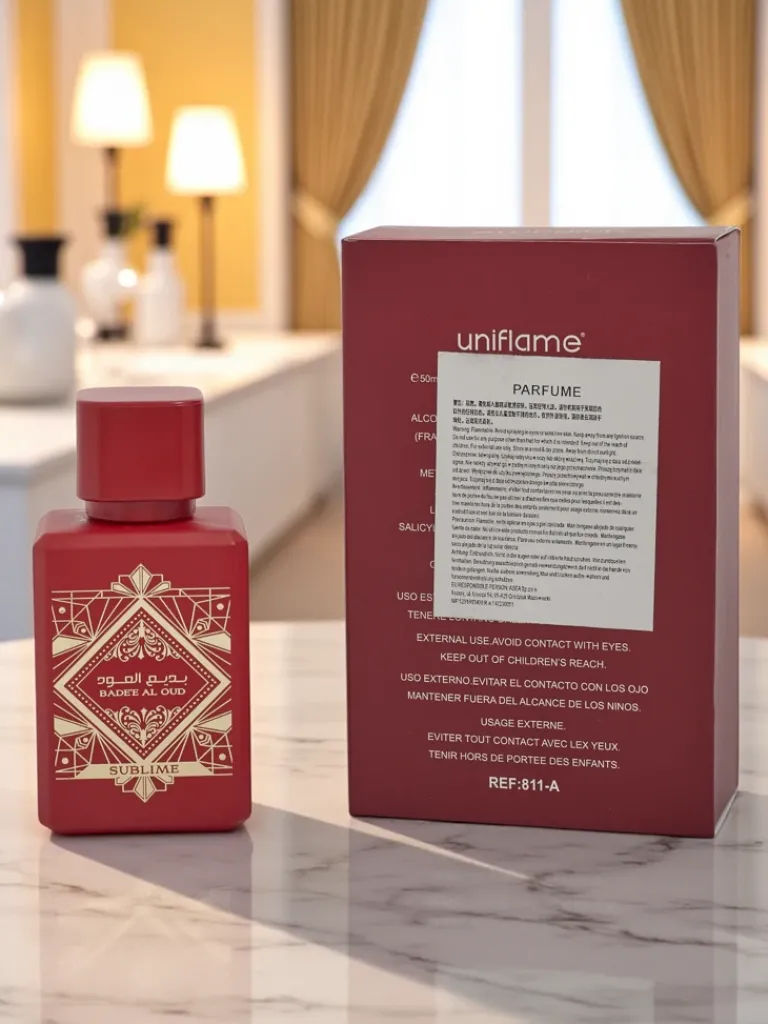 Aurora Sublime Badee Al Oud 50 ml - Orientalne perfumy w czerwonym flakonie Męskie Zapachy Męskie