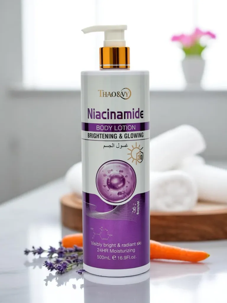 Balsam do ciała nawilżający i rozświetlający z niacynamidami GlowNiacin Ciało