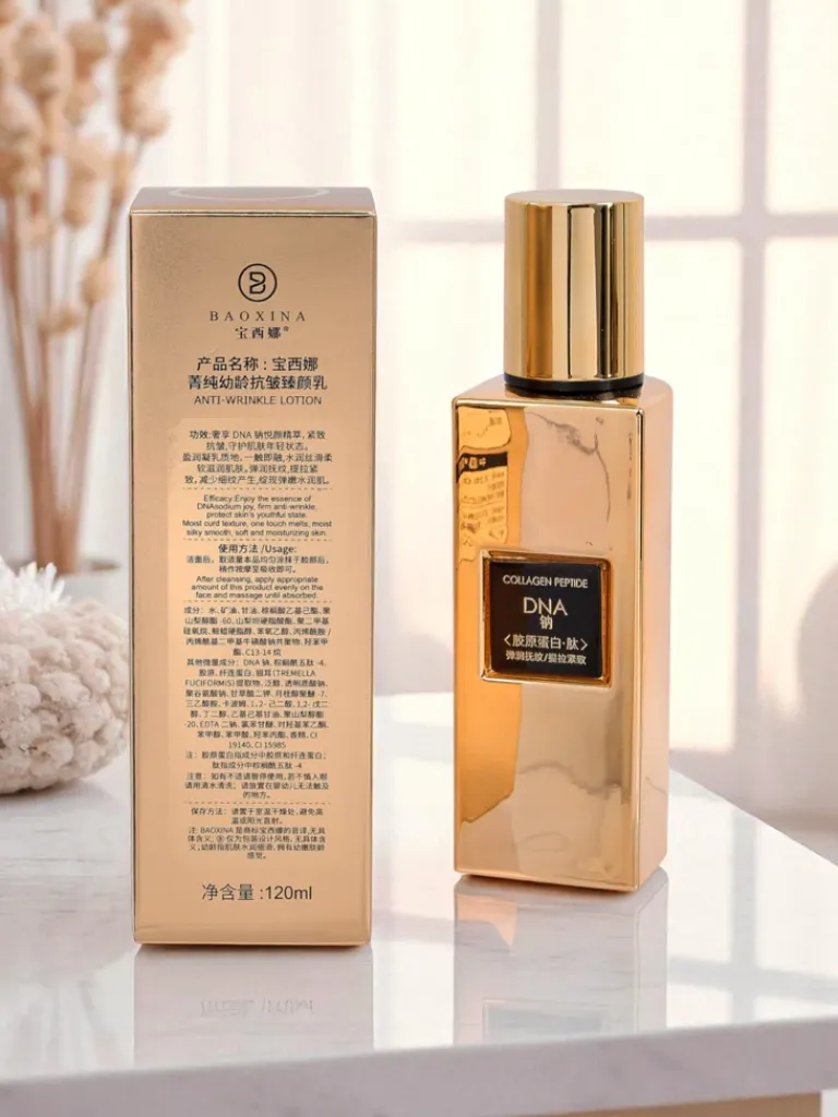 Outlet Balsam przeciwzmarszczkowy z kolagenem, DNA i peptydami- poprawia jędrność skóry i redukuje zmarszczki Ciało