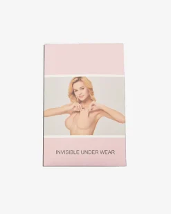 Discount Beżowe damskie nakładki samonośne - Bielizna Codzienne