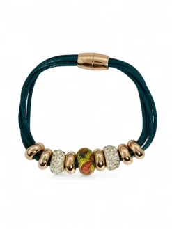 Clearance Bransoletka damska z koralikami i cyrkoniami Damskie Biżuteria