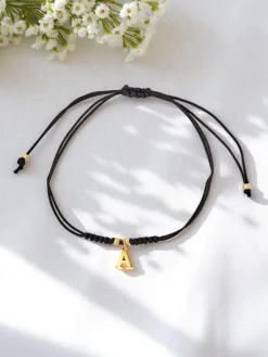 Sale Bransoletka damska z literką "A" Damskie Biżuteria