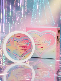 Sale Brokatowy żel do zdobienia twarzy w kolorze różowym Twarz|Ciało