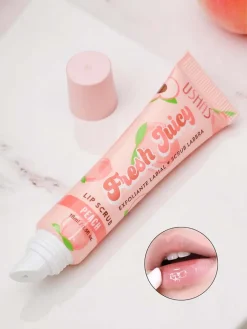 Clearance Brzoskwiniowy peeling do ust Twarz