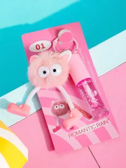 Clearance Błyszczyk do ust dla dzieci z puszystym potworkiem Light Pink Usta