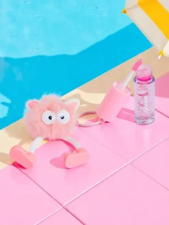 Clearance Błyszczyk do ust dla dzieci z puszystym potworkiem Light Pink Usta