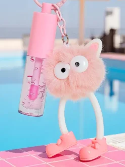 Clearance Błyszczyk do ust dla dzieci z puszystym potworkiem Light Pink Usta