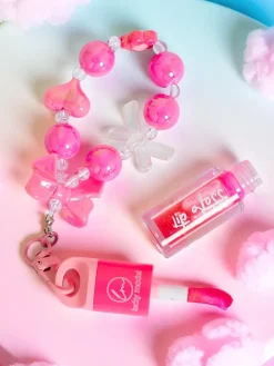 New Błyszczyk do ust dla dzieci z bransoletką Raspberry Usta