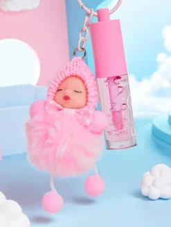 Best Błyszczyk do ust dla dzieci z laleczką Light Pink Usta