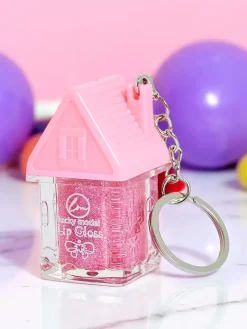 Błyszczyk do ust z brokatem kolor Rose Pink Usta