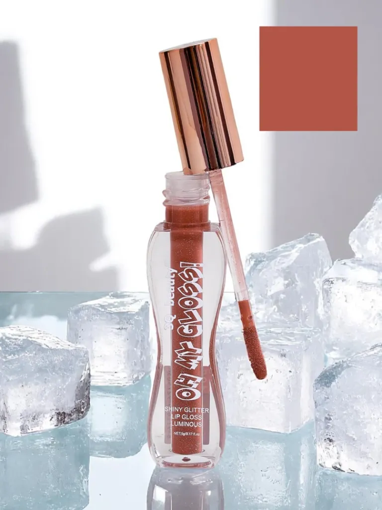 Best Błyszczyk do ust z brokatem w kolorze Soft Blush Usta