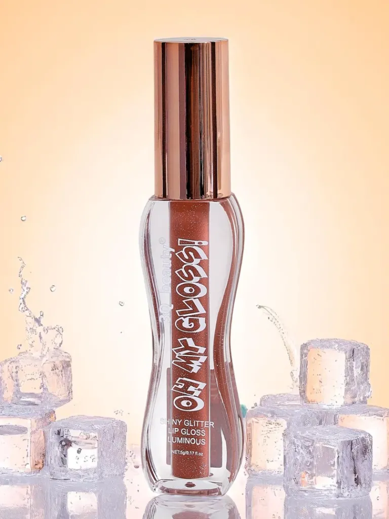 Best Błyszczyk do ust z brokatem w kolorze Soft Blush Usta