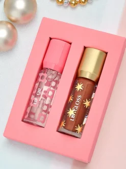 Outlet Błyszczyk z brokatem i błyszczyk bezbarwny 2w1 Soft Blush Usta