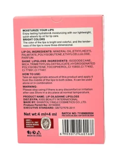 Outlet Błyszczyk z brokatem i błyszczyk bezbarwny 2w1 Soft Blush Usta