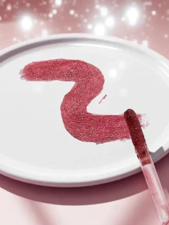 New Błyszczyk z brokatem i błyszczyk bezbarwny 2w1 Fiercely Red Usta