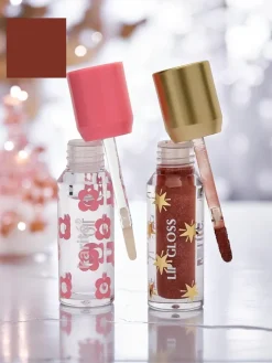 Clearance Błyszczyk z brokatem i błyszczyk bezbarwny 2w1 Bronse Usta