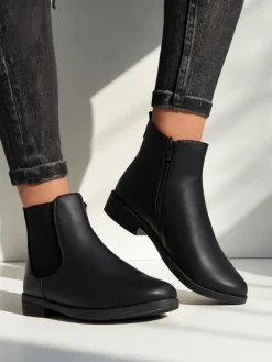 Online Calceus Elegantia Botki Bez Ocieplenia|Botki Na Płaskim Obcasie