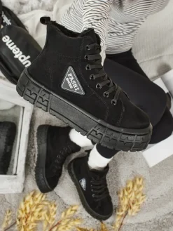 Calzature Fashi Mykonos Botki Z Grubym Ociepleniem|Botki Na Platformie