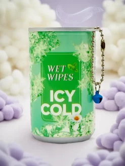 Chusteczki nawilżające w ozdobnym opakowaniu ICY COLD 30szt Artykuły Chemiczne|Higiena I Zdrowie