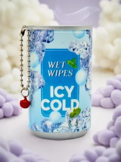 Sale Chusteczki nawilżające w ozdobnym opakowaniu ICY COLD 30szt Artykuły Chemiczne|Higiena I Zdrowie