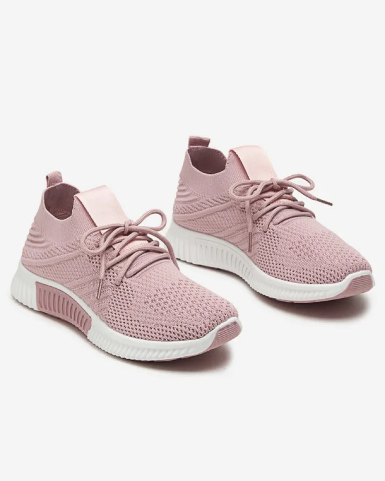 Online Ciemnoróżowe damskie buty sportowe Merisal - Obuwie Damskie Bieganie, Ćwiczenia I Trening