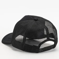 Outlet Czarna czapka z daszkiem unisex - Akcesoria Damskie Czapki|Czapki I Kapelusze