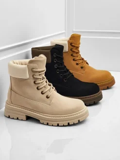 Clearance Damskie botki trapery Avienne Trapery|Botki Bez Ocieplenia