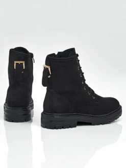 Discount Damskie botki trapery Thalira Trapery|Botki Z Delikatnym Ociepleniem