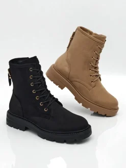 Discount Damskie botki trapery Thalira Trapery|Botki Z Delikatnym Ociepleniem