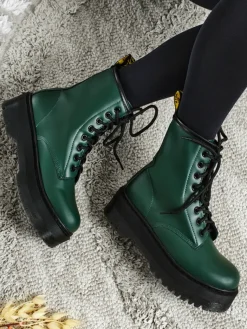 New Damskie botki workery Calenne Workery|Botki Bez Ocieplenia