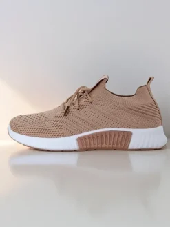 Damskie sneakersy Aristea płaski obcas tkanina 3 cm Damskie Bieganie, Ćwiczenia I Trening