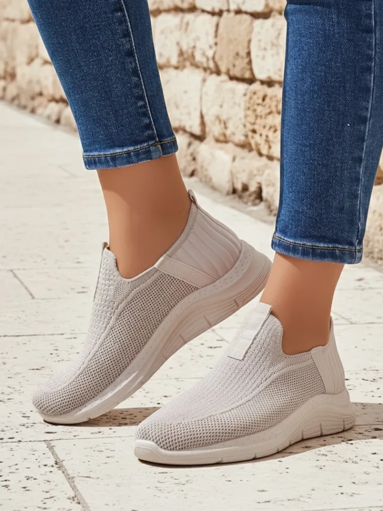 Online Damskie sneakersy Livia Bianco – siateczkowe buty na lato i wiosnę Damskie Ugc|Bieganie, Ćwiczenia I Trening