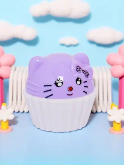 Clearance Dziecięcy balsam do ust z kotkiem w babeczce - nawilża i regeneruje Usta