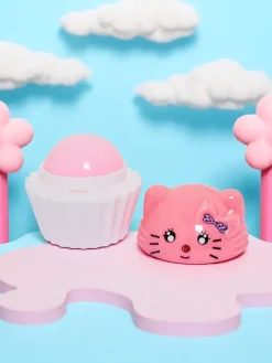 Dziecięcy balsam do ust z kotkiem w babeczce - nawilża i regeneruje Usta