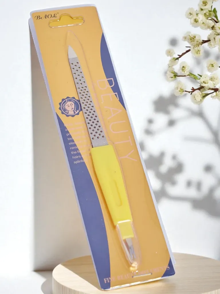 Dziurkowany pilnik do paznokci z radełkiem Higiena I Zdrowie|Dłonie