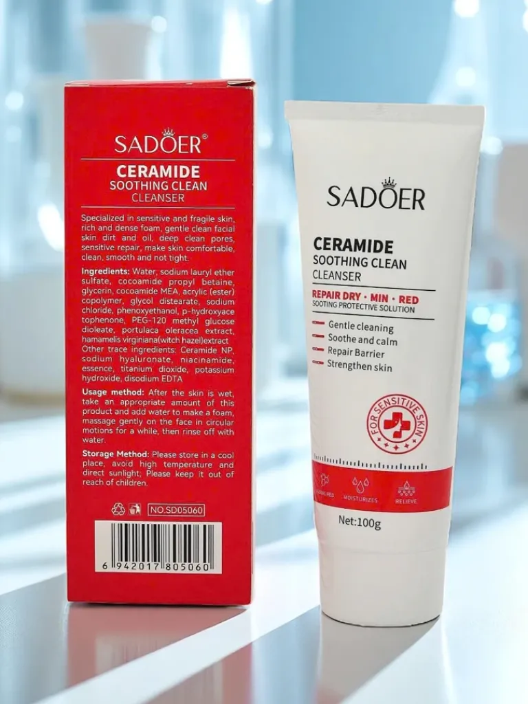 Best Żel oczyszczający do twarzy- nawilżający suchą skórę i redukujący zaczerwienienia Twarz