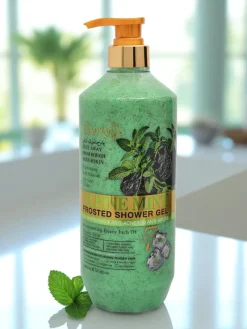 New Żel pod prysznic z Miętą peelingujący- nawilżający i przeciwstarzeniowy Ciało