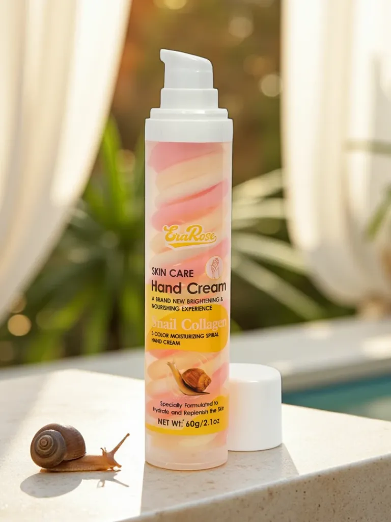 Sale EraRose Aurora Snail Collagen Hand Cream nawilżający krem do rąk 60g Dłonie