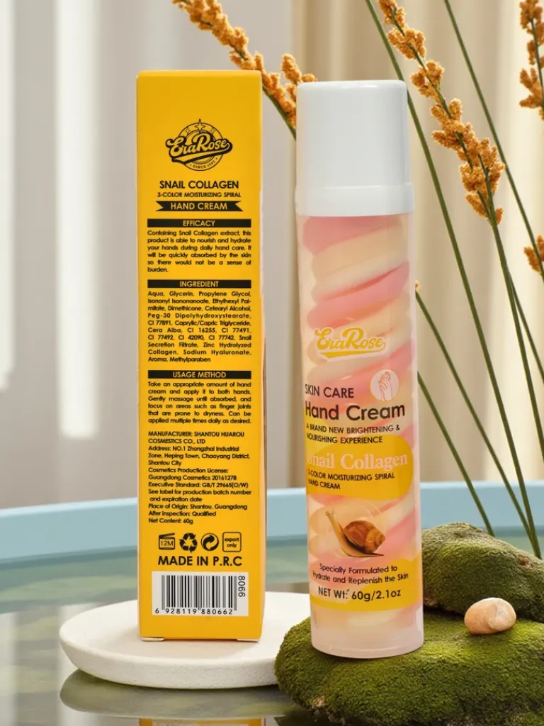 Sale EraRose Aurora Snail Collagen Hand Cream nawilżający krem do rąk 60g Dłonie