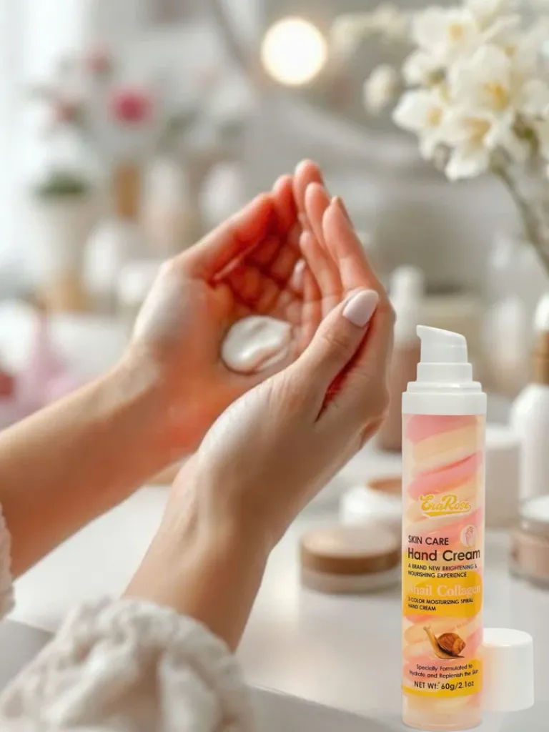 Sale EraRose Aurora Snail Collagen Hand Cream nawilżający krem do rąk 60g Dłonie