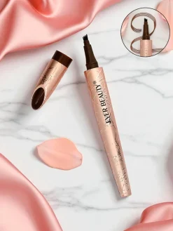 Sale Ever Beauty Precyzyjny pisak do brwii Medium Brown 24H Oczy
